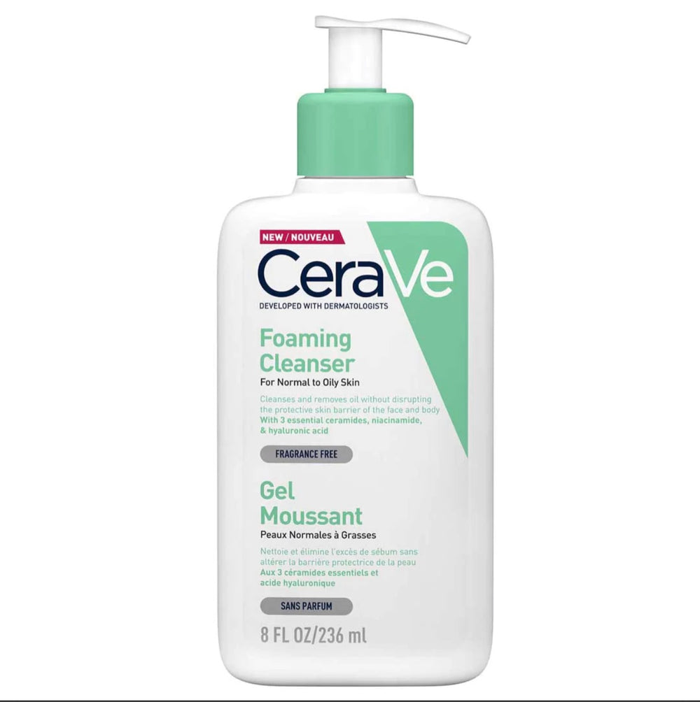 Cerave Foaming Cleanser - CeraVe skincare product image