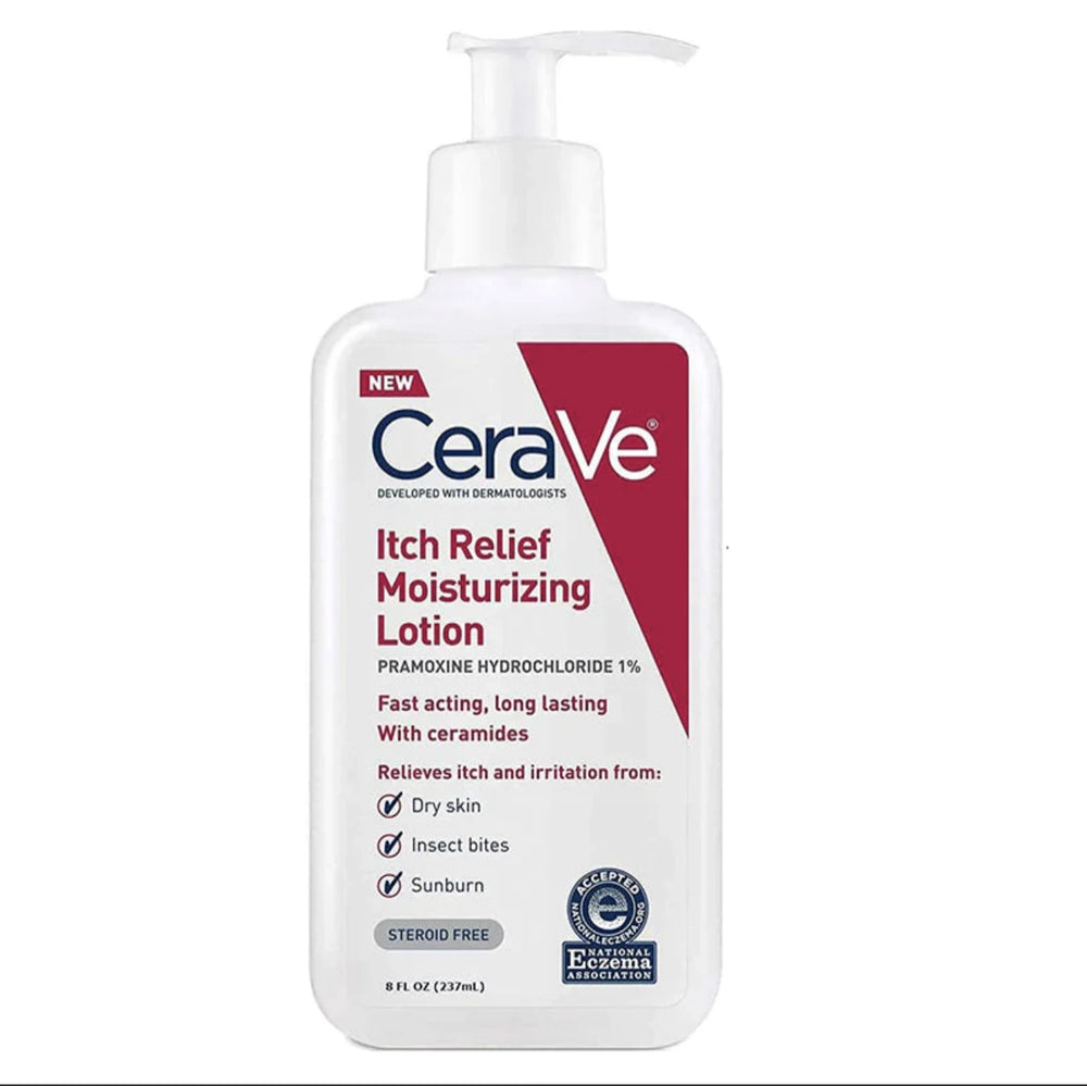 Cerave Itch Relief Moisturizing Lotion Dry Skin (237ml) - CeraVe skincare product image