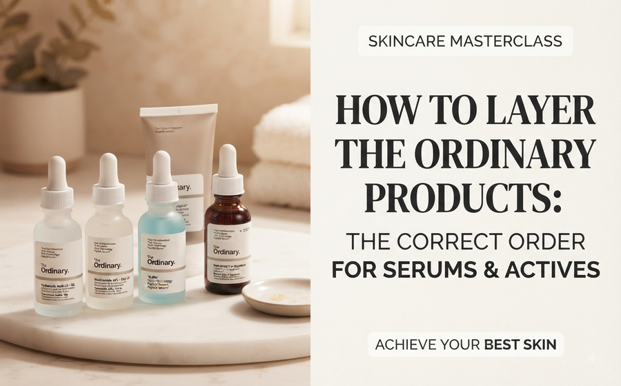 How to Layer The Ordinary Products: The Correct Order for Serums and Actives