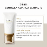 Skin1004 Madagascar Centella Air Fit Suncream Light SPF 30 key ingredients - Skin1004 Korean skincare product image 4