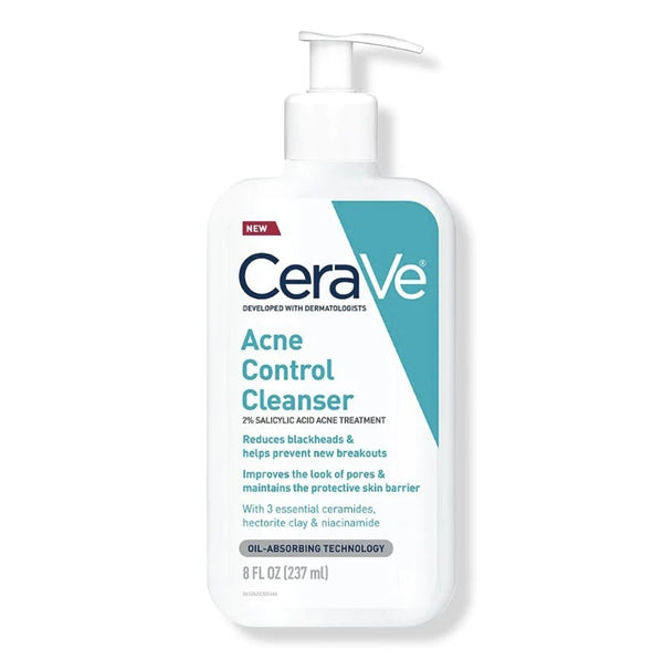 CeraVe Acne Control Cleanser 2% Salicylic Acid 237ml - CeraVe skincare product image