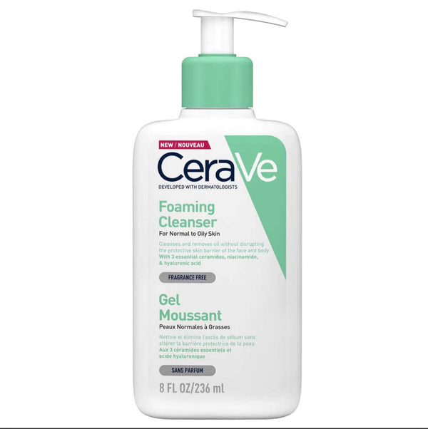 Cerave Foaming Cleanser - CeraVe skincare product image