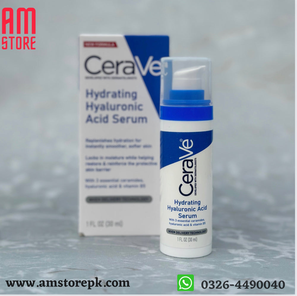 CeraVe Hydrating Hyaluronic Acid Serum - CeraVe skincare product image