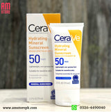 Cerave Hydrating Mineral Sunscreen SPF50 75ml - CeraVe skincare product image 2