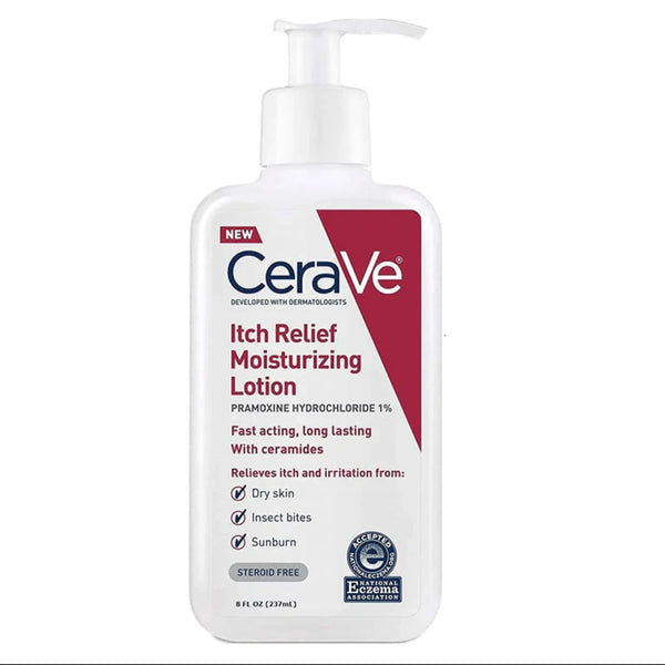 Cerave Itch Relief Moisturizing Lotion Dry Skin (237ml) - CeraVe skincare product image