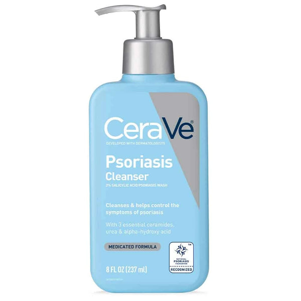 CeraVe Psoriasis Cleanser With Salicylic Acid Psoriasis Wash (237ml) - CeraVe skincare product image