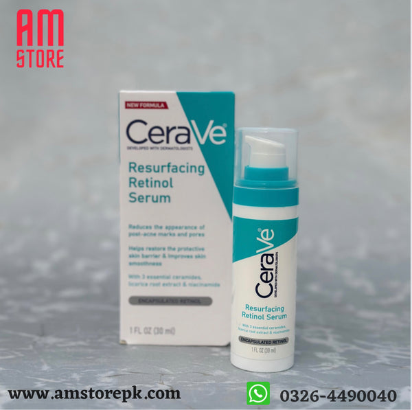 CERAVE Resurfacing Retinol Serum (Original Factory Leftover Stock) - CeraVe skincare product image