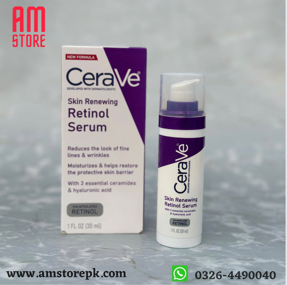CERAVE Skin Renewing Retinol Serum (Original Factory Leftover Stock) - CeraVe skincare product image