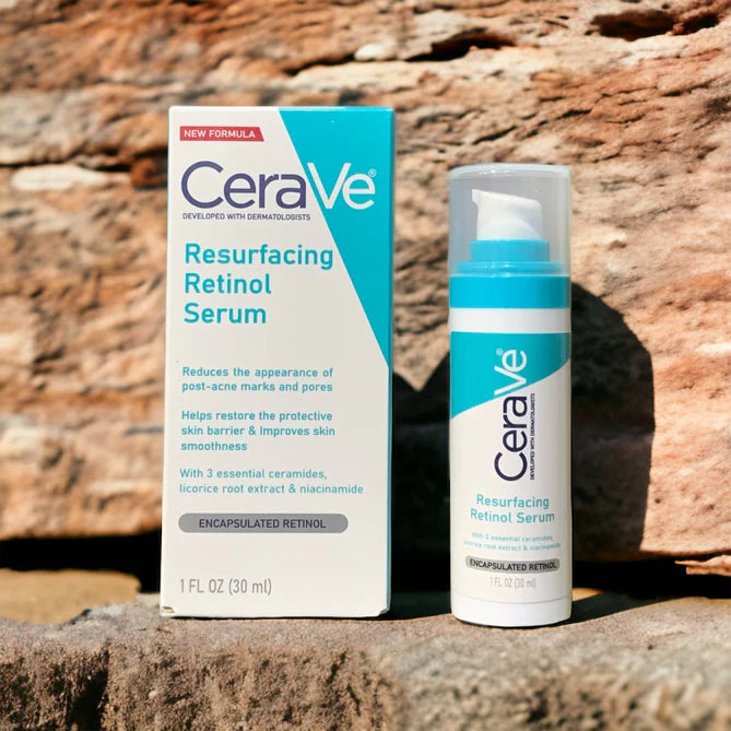 CeraVe Resurfacing Retinol Serum - CeraVe skincare product image