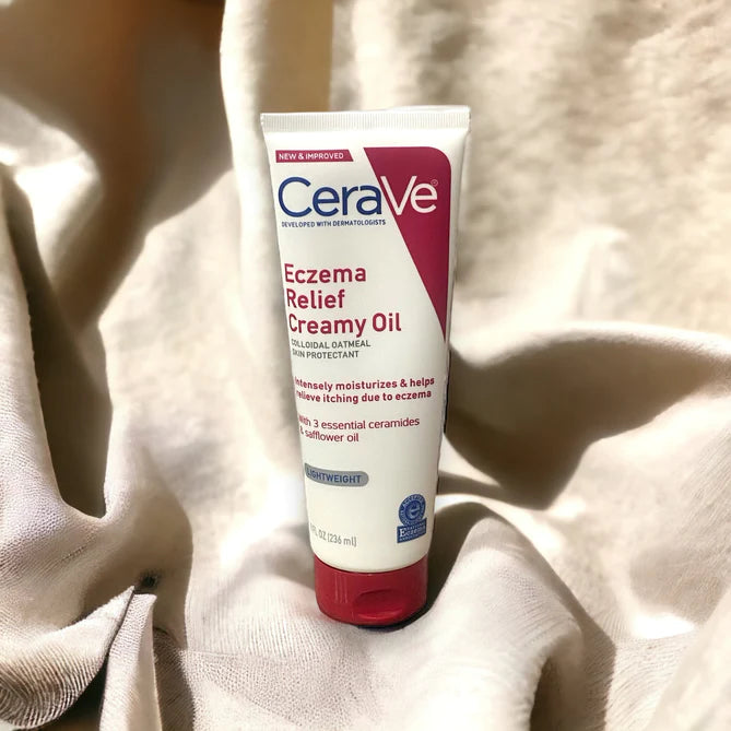 CeraVe Eczema Relief Creamy Oil - CeraVe skincare product image