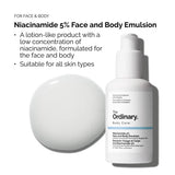 The Ordinary Niacinamide 5% Face and Body Emulsion 100ml Pakistan Texture