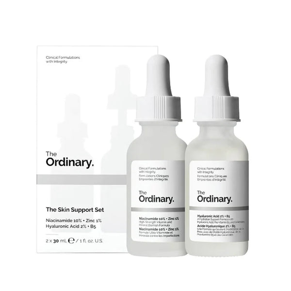The Ordinary Skin Support Set - Niacinamide and Hyaluronic Acid duo Pakistan