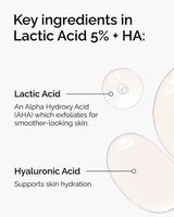 The Ordinary Lactic Acid 5% + HA 30ml | Starter Exfoliant